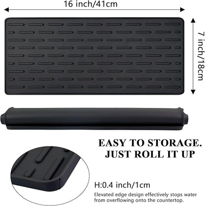Silicone Coffee Mat, Eco-friendly, Hygienic Drying Pad, Leak-Proof and Non-Slip - Image 2
