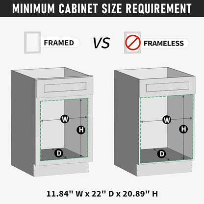 ROOMTEC 35QT Kitchen Trash Can, Sturdy and Lightweight Slim Trash Can, Trash - Image 9