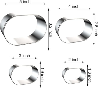 Pill Capsule Long Oval Cookie Cutters - Image 2
