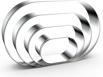 Pill Capsule Long Oval Cookie Cutters by QAAQS