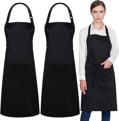 Jubatus 2 Pack 100% Cotton Aprons by Jubatus