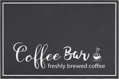 Findosom 12"x 20" Dish Drying Mat, Super Absorbent & Cuttable Coffee Mat by Findosom
