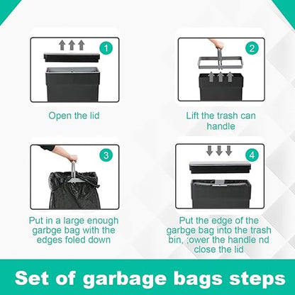 BestOffice 13 Gallon Trash Can Automatic Kitchen Trash Can Touch Free - Image 6