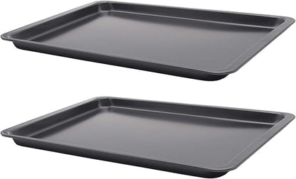 2PCS Cookie Sheet 10x14.5 Inch Baking Sheet Nonstick Heavy Carbon Steel Baking by YourReliableKitchenPartner