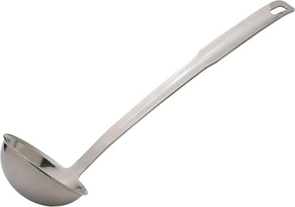 HIC Kitchen Ladle with Long Handle, 18/8 Stainless Steel, 12.5-Inches, 3-Ounce by HIC