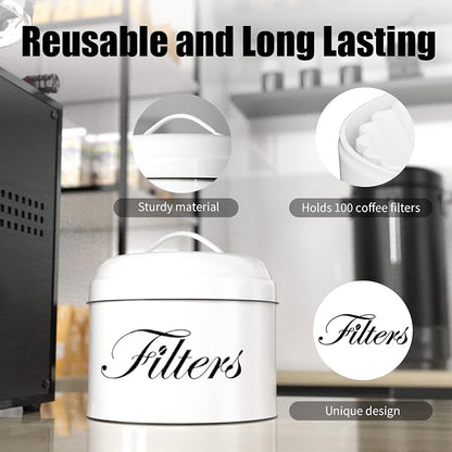 Coffee Filter Holder, Basket Storage Container - Image 4