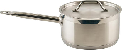 Winco Heavy-Duty Stainless Steel Sauce Pan by Winco