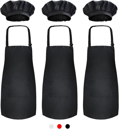Novelty Place Kid's Apron with Chef Hat Set by NoveltyPlace