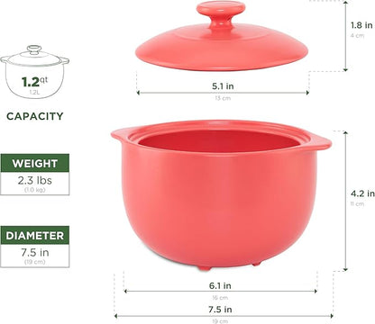MINH LONG 1-Qt Porcelain Dutch Oven - Image 7