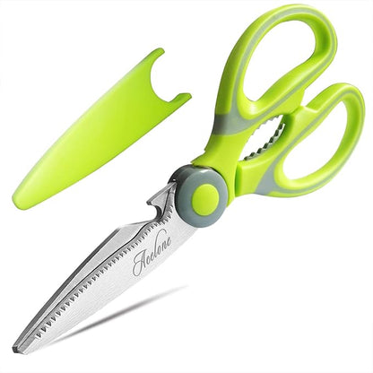 Kitchen Shears, Acelone Premium Heavy Duty Shears Ultra Sharp Stainless Steel by Acelone