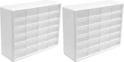 Akro-Mils 24-Drawer Plastic Drawer Storage Cabinet by Akro-Mils