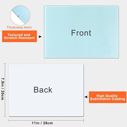 10 Pcs Sublimation Cutting Board Blanks, 11x8 Inch Tempered Glass Sublimation - Image 2