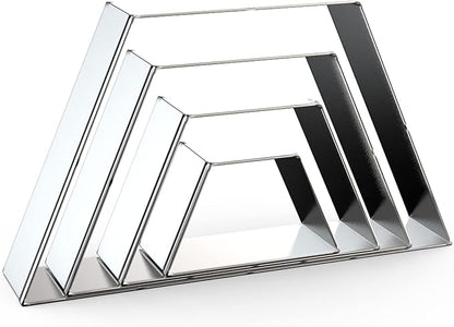 Trapezoid Cookie Cutter Set Large by QAAQS