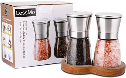 LessMo Salt and Pepper Grinder Set - Image 7