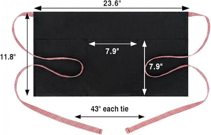 BOHARERS 3-Pocket Waist Apron - Image 6