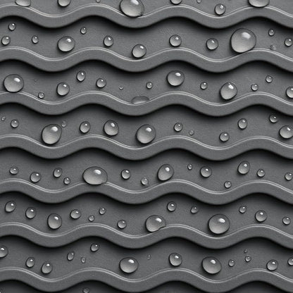 Silicone Drying Mat 16 × 12 – Dark Gray Non-Slip Sink Mat - Image 7