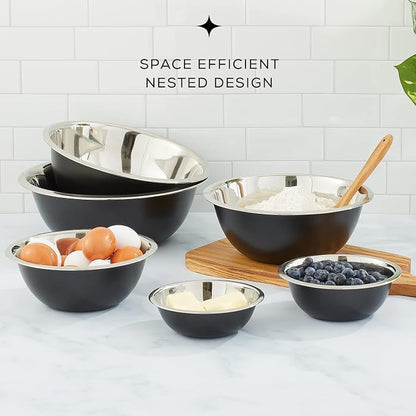 JoyJolt Stainless Steel Mixing Bowl Set - Image 4