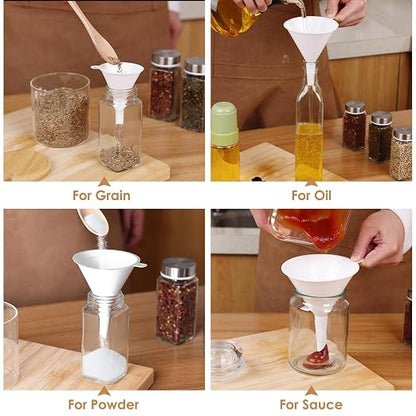 4 PCS Plastic Kitchen Funnel Set - Image 7