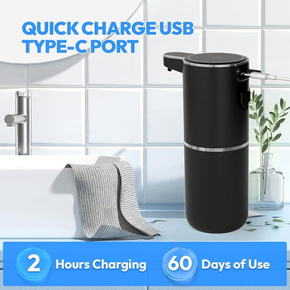 Automatic Soap Dispenser Touchless, Liquid Hand Soap Dispenser 12.8oz USB - Image 7