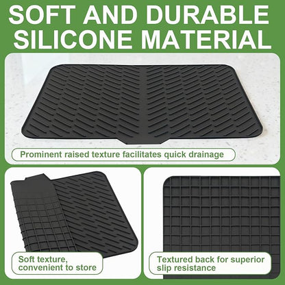 Silicone Drying Mat, Heat-Resistant, Eco-friendly, Hygienic Drying Pad - Image 4