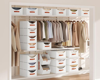 Homsorout Stackable Storage Drawers - Image 2