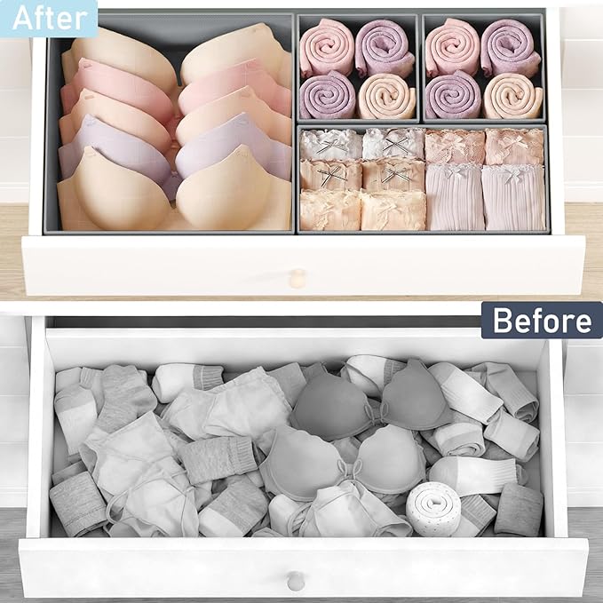 DIMJ Drawer Organizer Clothes Storage - Image 6