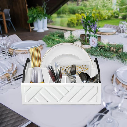 Ukonvi Paper Plate Dispenser and Holder - Image 2