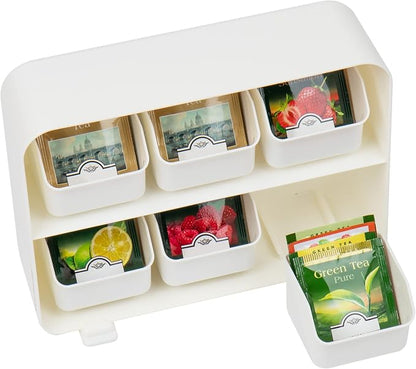 Mind Reader Tea Bag Organizer, Tea Station Organizer, Countertop Storage - Image 4