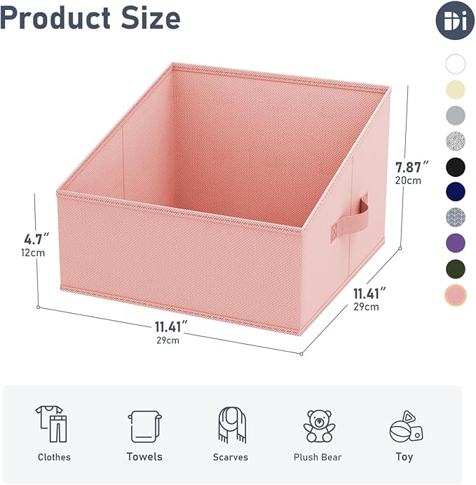 DIMJ Closet Storage Bins 12 Pack - Image 4