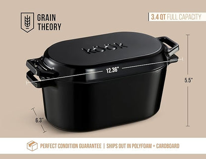 KooK Dutch Oven, for Bread Baking, Sourdough Loaf Pan, - Image 9