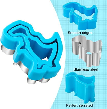 Sandwich Cutter for Kids Lunch 48 Pcs, Nifogo Sandwich Maker, Cookie Cutters - Image 3
