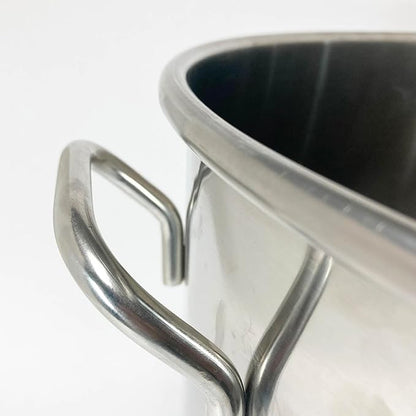 Bayou Classic 1124 24-qt Stainless Stockpot w/Lid And Basket Includes Vented - Image 4