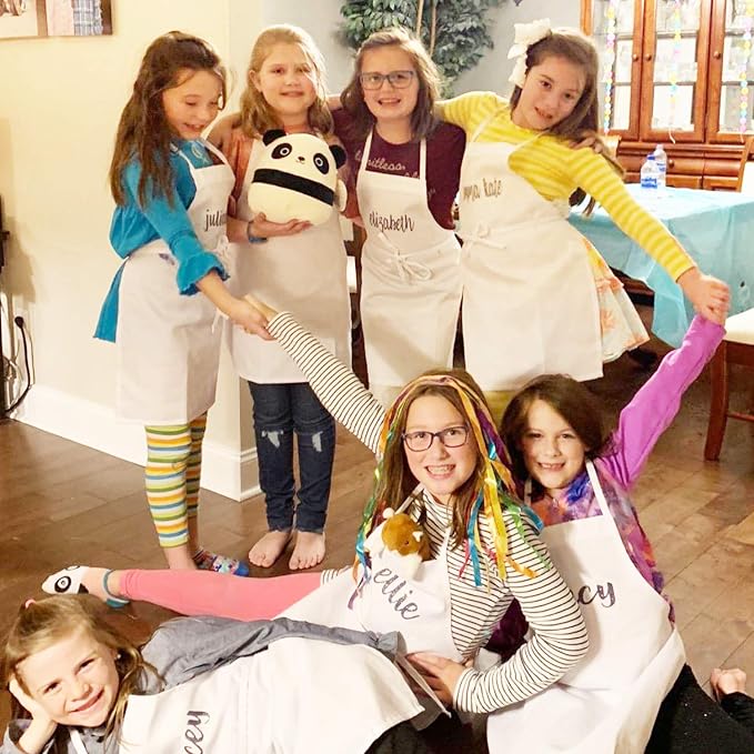 Novelty Place Kid's Apron with Chef Hat Set - Image 7