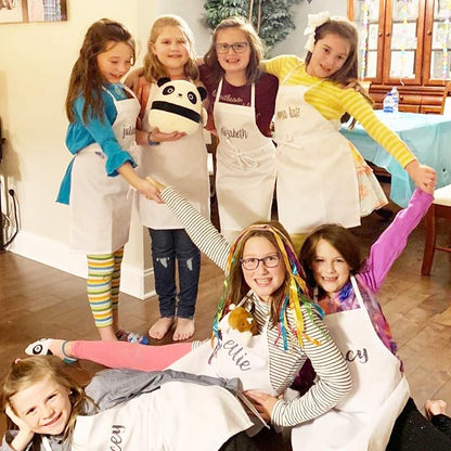 Novelty Place Kid's Apron with Chef Hat Set - Image 7