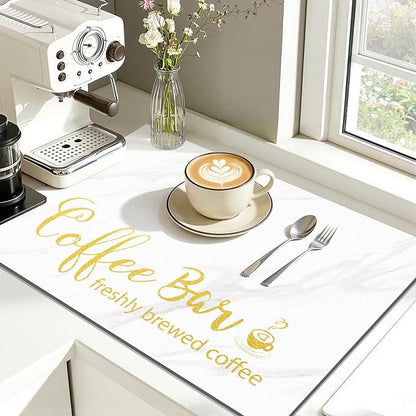 Findosom Dish Drying Mat, Cuttable Drying Mat - Image 5