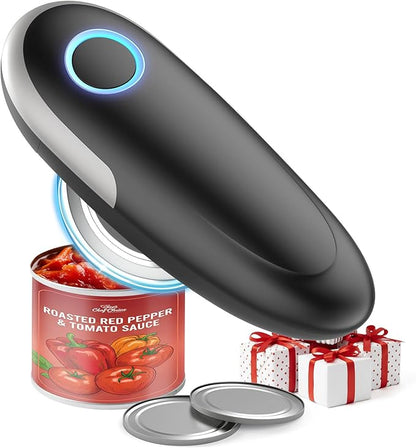 Electric Can Opener, One-Touch Automatic Can Opener by Himviod
