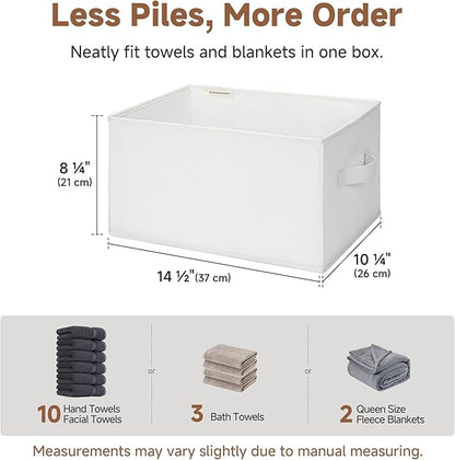 StorageWorks Collapsible Shelf Baskets, Storage Bins - Image 4
