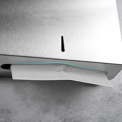 Comercial Paper Towel Dispenser Wall Mount, Stainless Steel Hand Towel Dispenser - Image 3