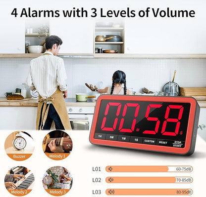 VOCOO Digital Kitchen Timer - Image 4
