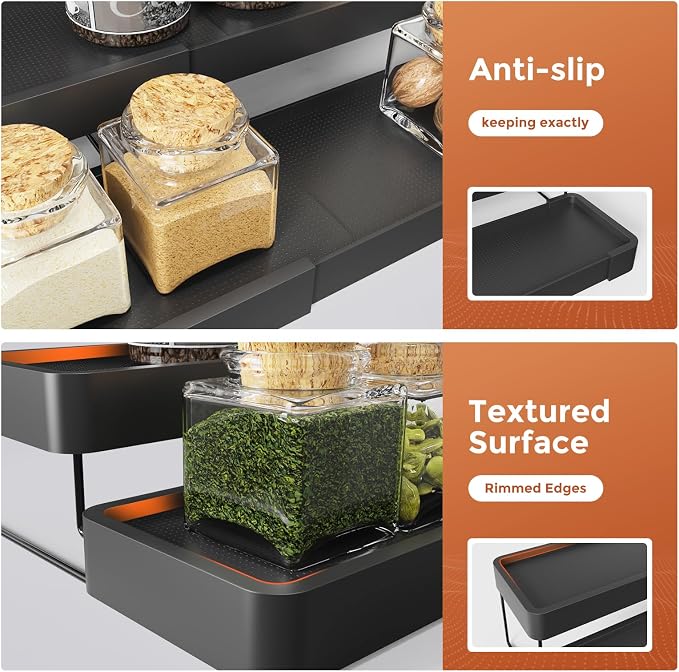 Expandable Spice Rack Organizer - Image 9
