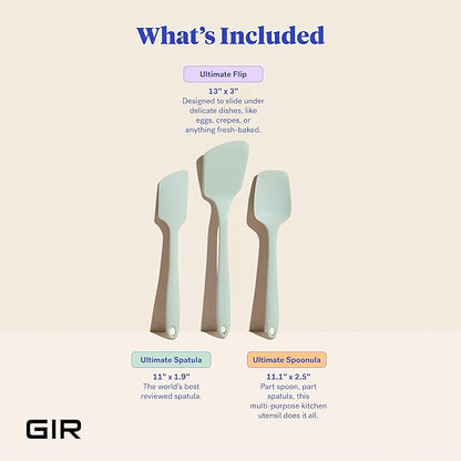 GIR: Get It Right 3-Piece Ultimate Silicone Kitchen Utensils Set - Image 2