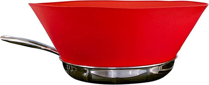 Frywall 10 - Red - Splatter Guard, as Seen on Shark Tank by Frywall