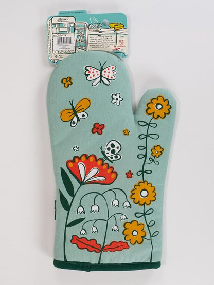 Blue Q Please, One Storm at a Time Funny Oven Mitts - Image 5