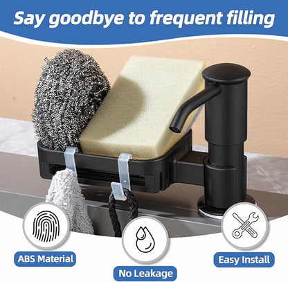Soap Dispenser for Kitchen Sink, Built in Soap Dispenser Pump - Image 2