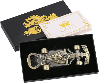 LKKCHER Racing Car Gifts for Men Women, Novelty Race Car Beer Bottle Opener - Image 6