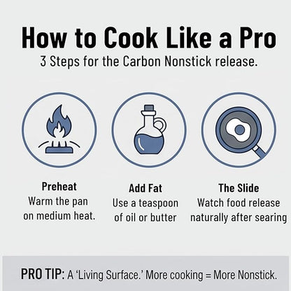 Misen Carbon Nonstick™ Skillet - Image 4