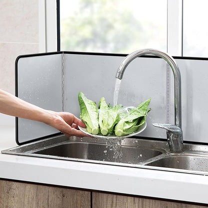 4 Sided Foldable Splatter Guard, Stainless Steel Grease Splatter Screen - Image 7