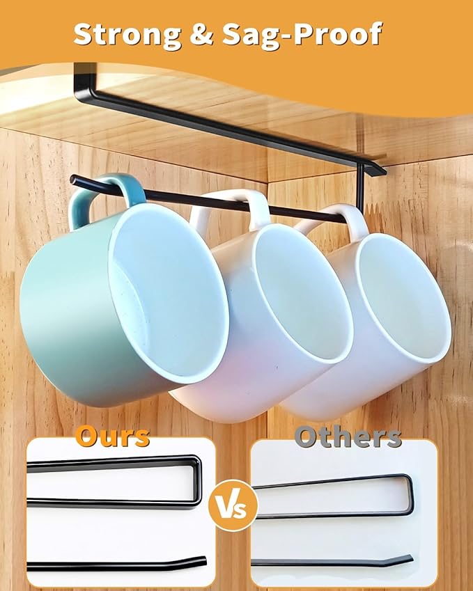 Tumbler Lid Organizer, Space-Saving Yeti Lid Organizer Inside Cabinet, Fit - Image 4
