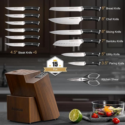 Astercook Knife Set, Kitchen Knives Set - Image 7