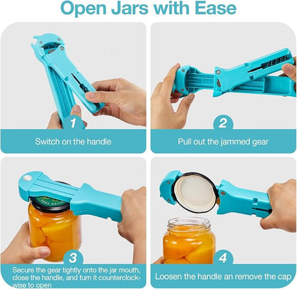 7-in-1 Jar Opener for Seniors – Magnetic adjustable Jar Opener & Bottle Opener - Image 6